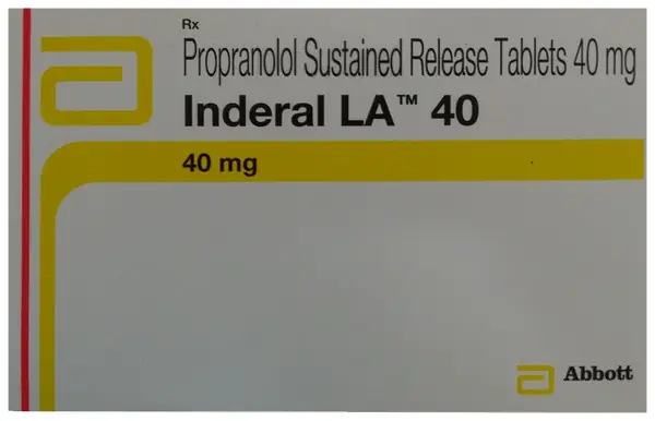 Inderal LA 40 Tablet SR thumbnail 3