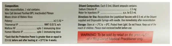 Indirab Vaccine