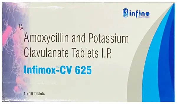 Infimox-CV 625 Tablet thumbnail 4