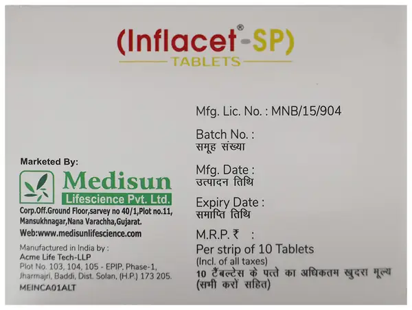 Inflacet-SP Tablet thumbnail 2