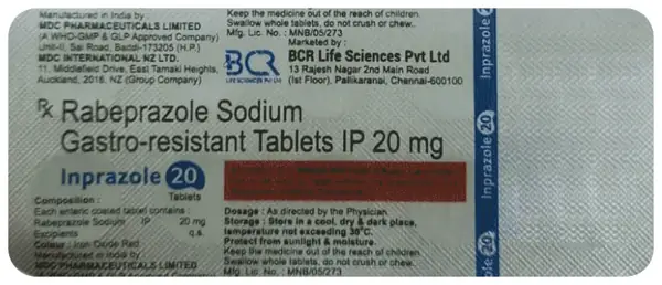 Inprazole 20 Tablet