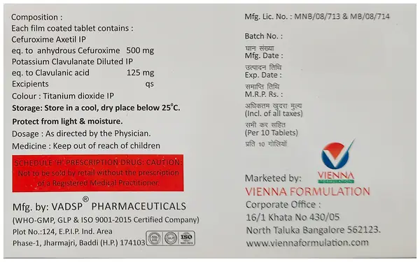 Inroxim CV Tablet