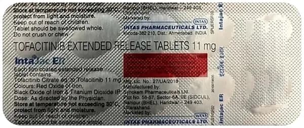 Intajac 11mg Tablet ER thumbnail 2
