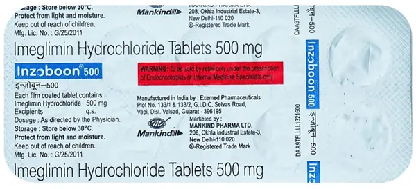 Inzoboon 500mg Tablet