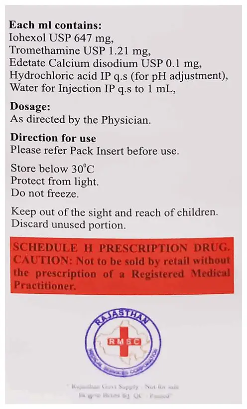Iohexol Injection thumbnail 3