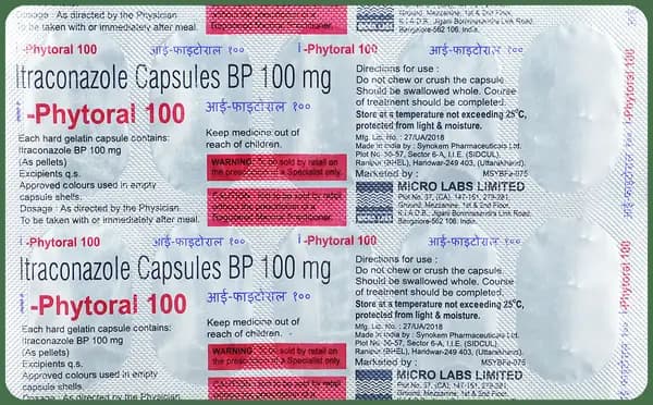 Iphytoral 100mg Capsule thumbnail 3