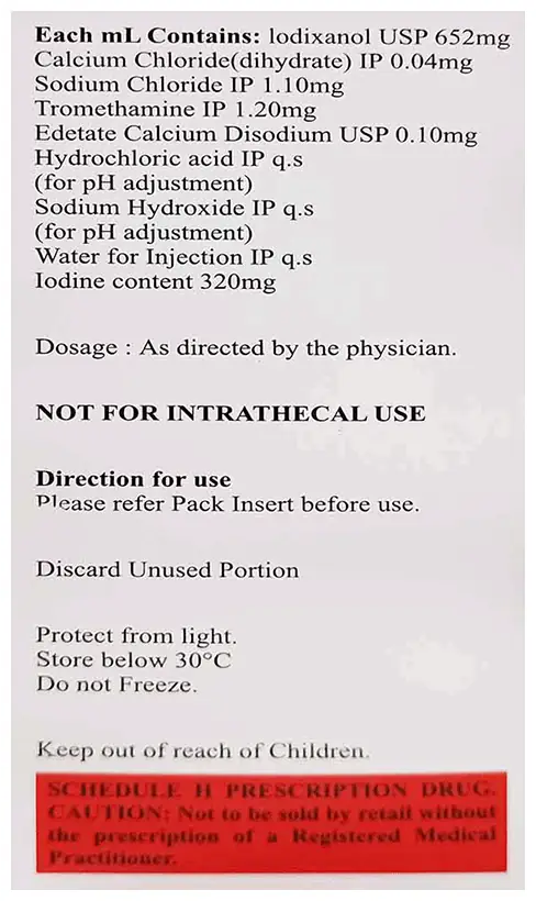 Isodixanol Injection