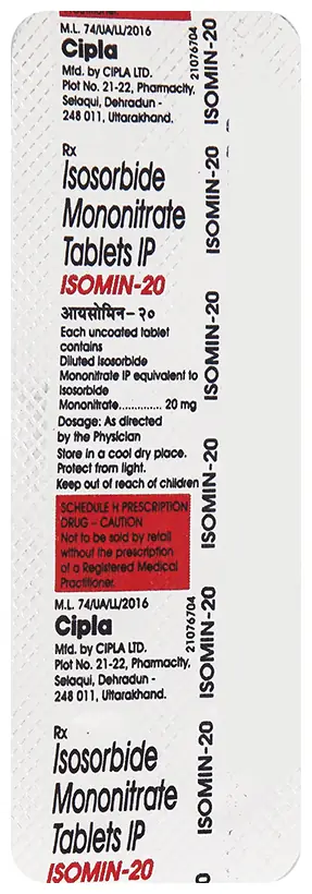 Isomin 20mg Tablet