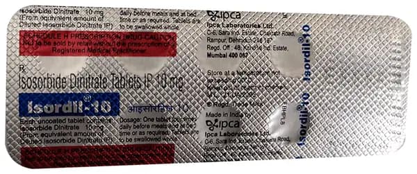Isordil 10 Tablet