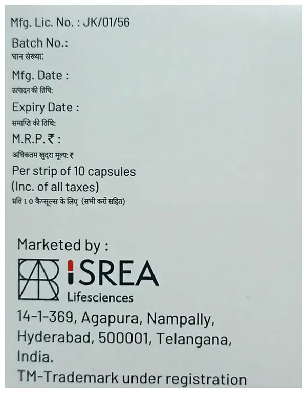 Isrea D Capsule SR