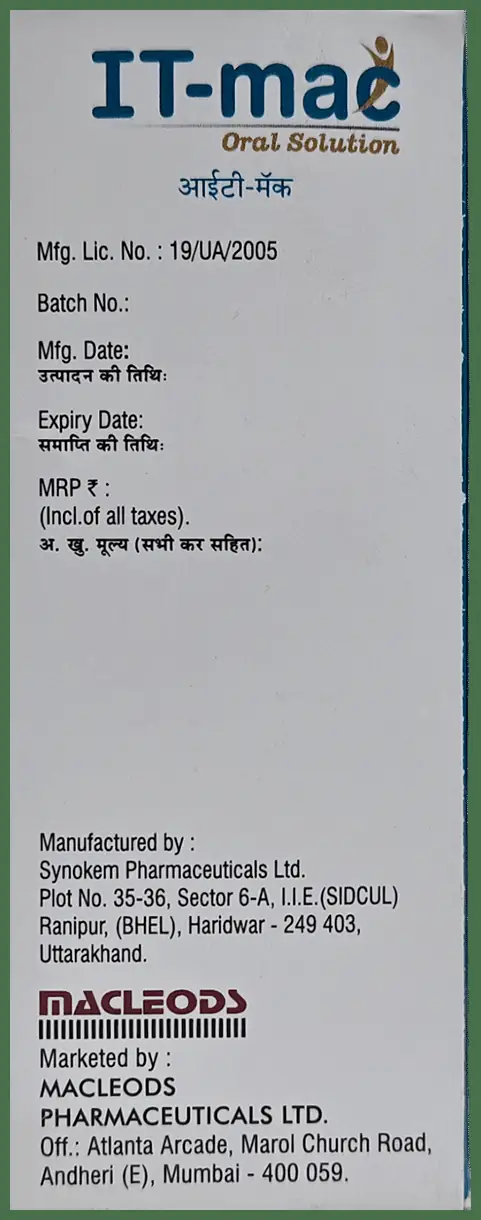IT Mac 10mg Oral Solution