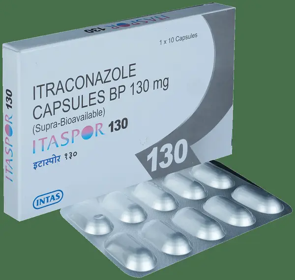Itaspor 130mg Capsule