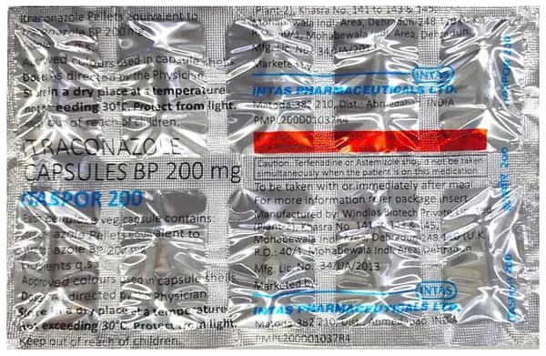 Itaspor 200 Capsule