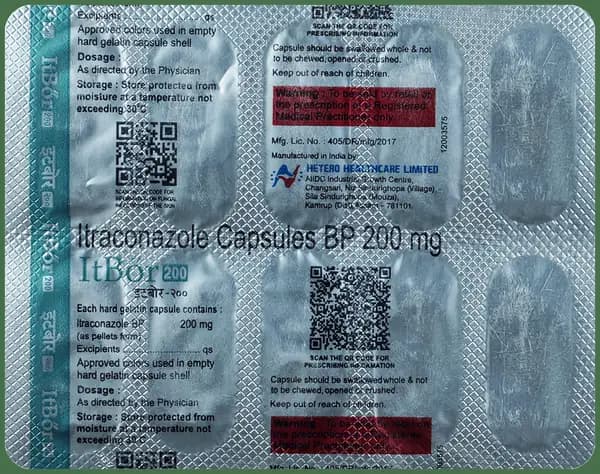 Itbor 200mg Capsule