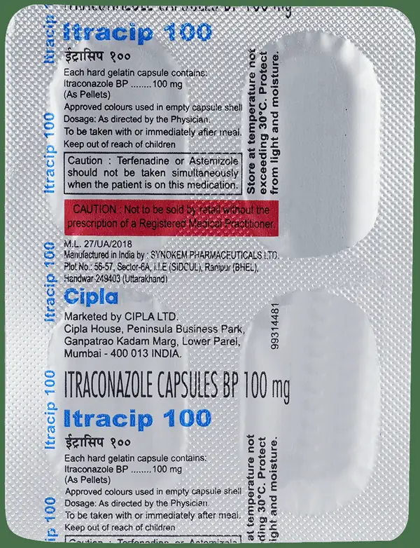 Itracip 100 Capsule