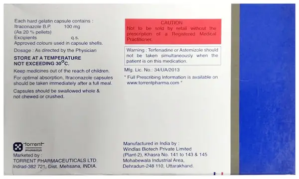 Itraclar 100mg Capsule thumbnail 3