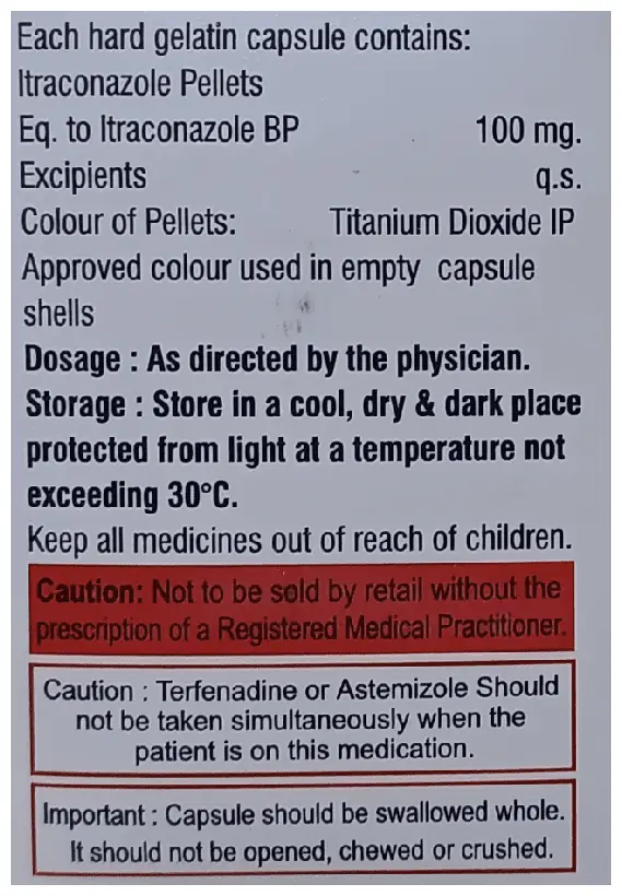 Itradam 100 Capsule thumbnail 3