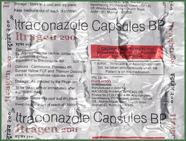 ITRAGEN 200MG CAPSULE