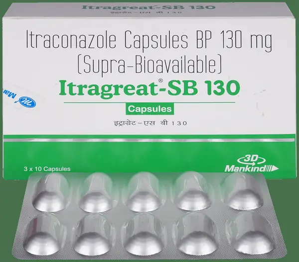 Itragreat SB 130mg Capsule thumbnail 3