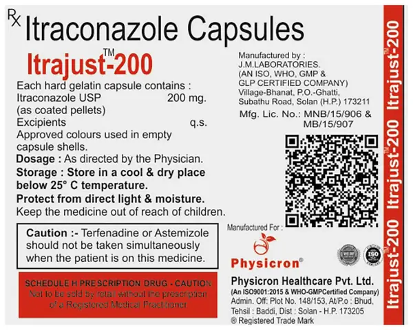 Itrajust 200 Capsule thumbnail 3
