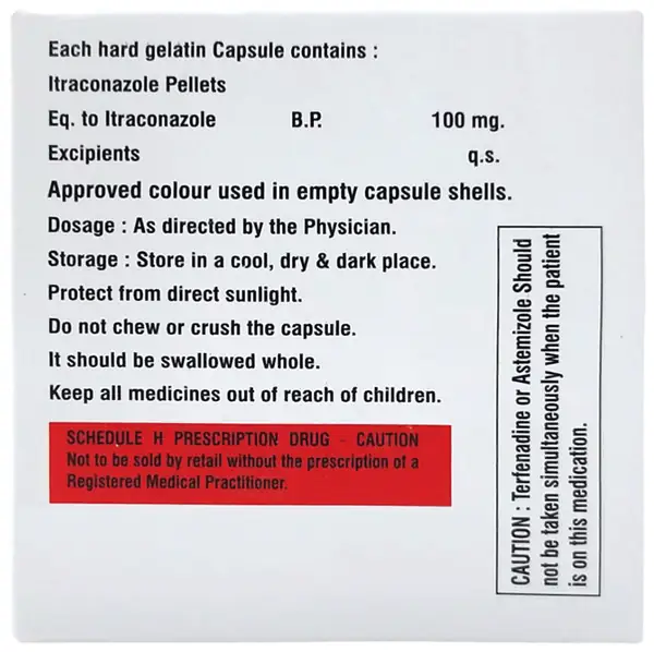 Itralist 100 Capsule