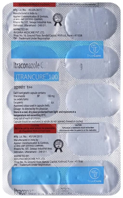 Itrancure 100 Capsule