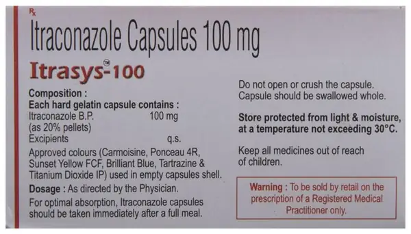 Itrasys 100 Capsule thumbnail 2