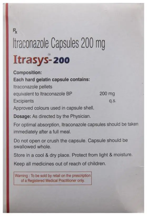 Itrasys 200 Capsule