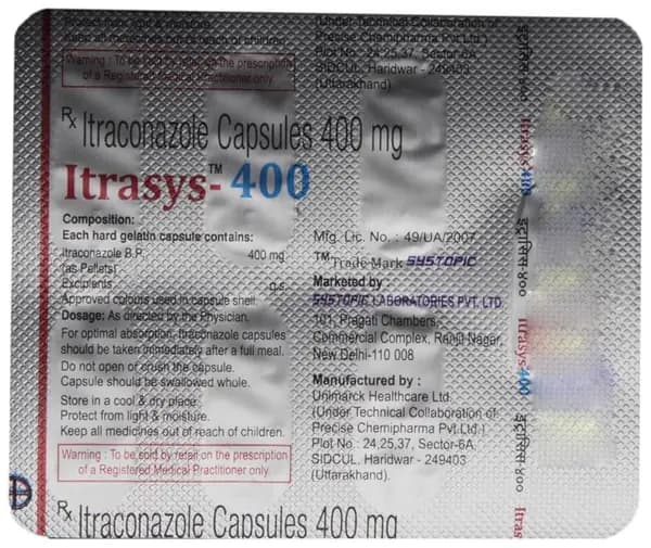 Itrasys 400 Capsule thumbnail 3