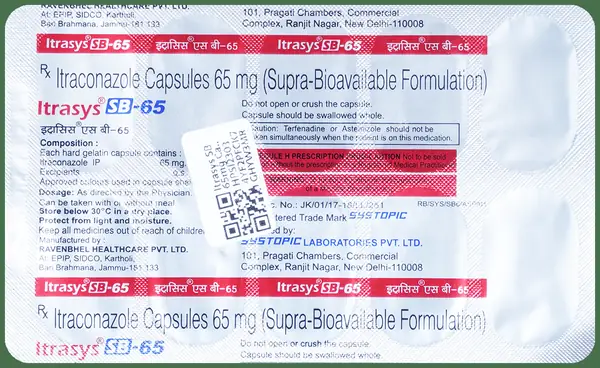 Itrasys SB 65mg Capsule thumbnail 4