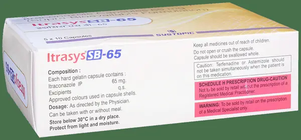 Itrasys SB 65mg Capsule thumbnail 5