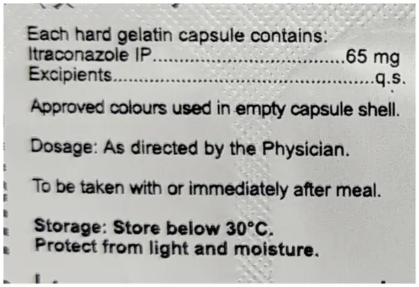Itratuf SB 65mg Capsule