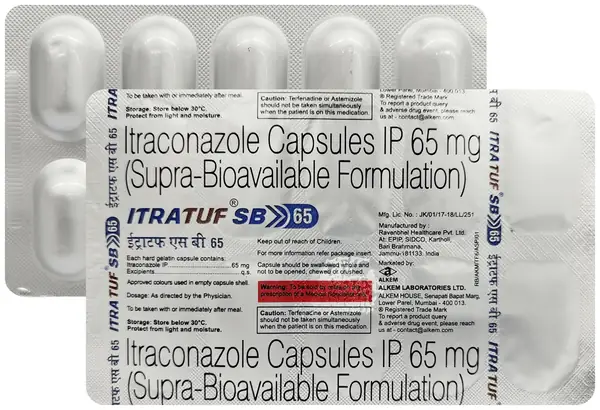 Itratuf SB 65mg Capsule thumbnail 2