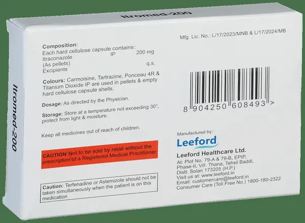 Itromed 200 Capsule thumbnail 3
