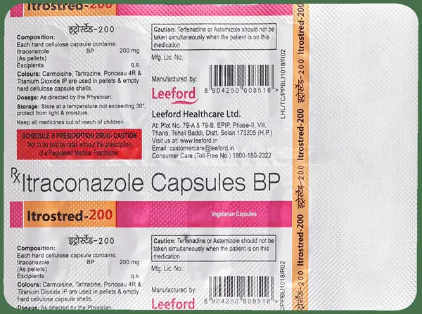 Itrostred 200 Capsule