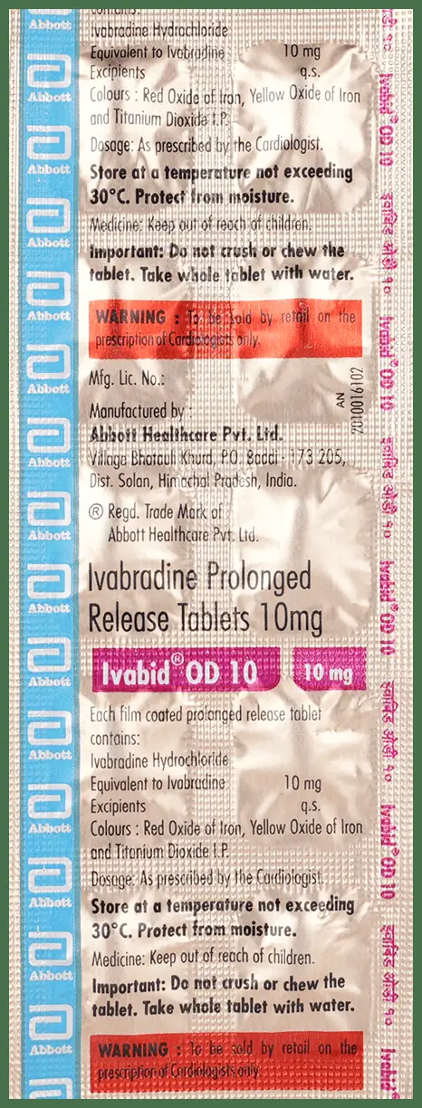Ivabid OD 10 Tablet