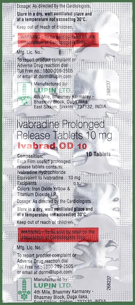 Ivabrad OD 10 Tablet PR thumbnail 2
