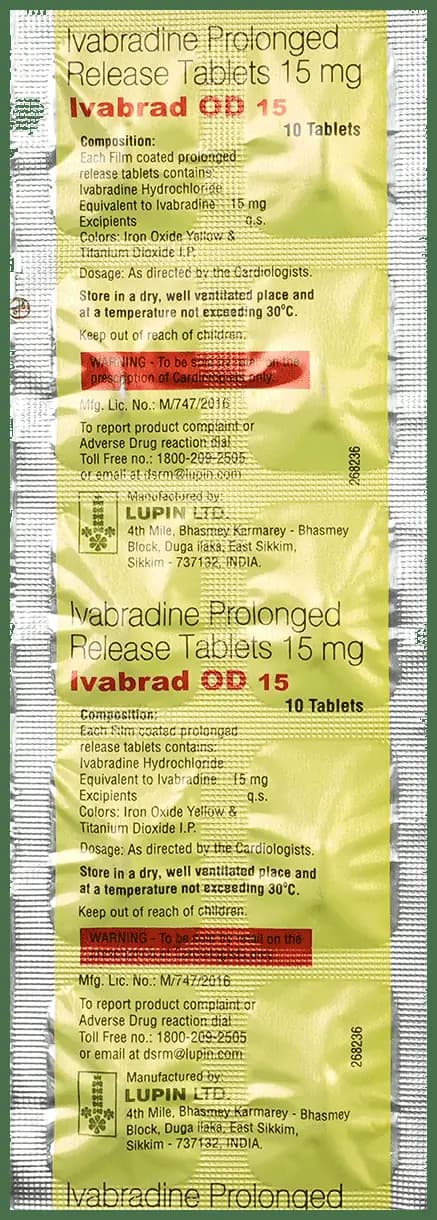 Ivabrad OD 15 Tablet PR thumbnail 5