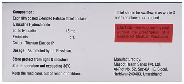 Ivaniche 15 Tablet ER