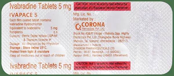 Ivapace 5mg Tablet thumbnail 2