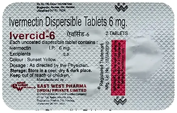 Ivercid 6mg Tablet thumbnail 4