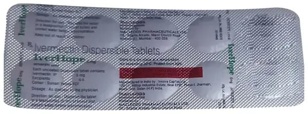 Iverhope 6mg Tablet DT thumbnail 3