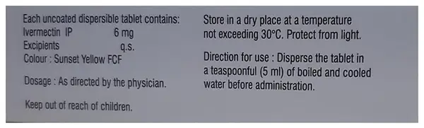 Iverhope 6mg Tablet DT thumbnail 4