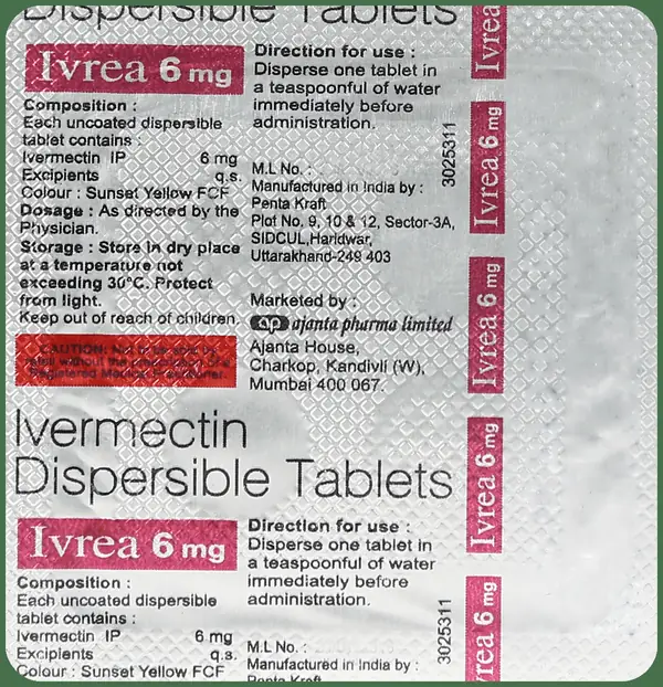 Ivrea 6mg Tablet thumbnail 3