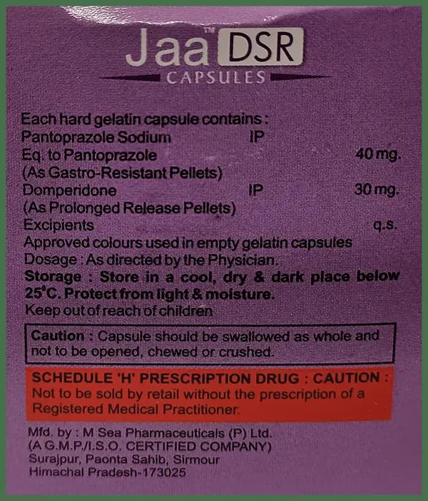 Jaa DSR Capsule