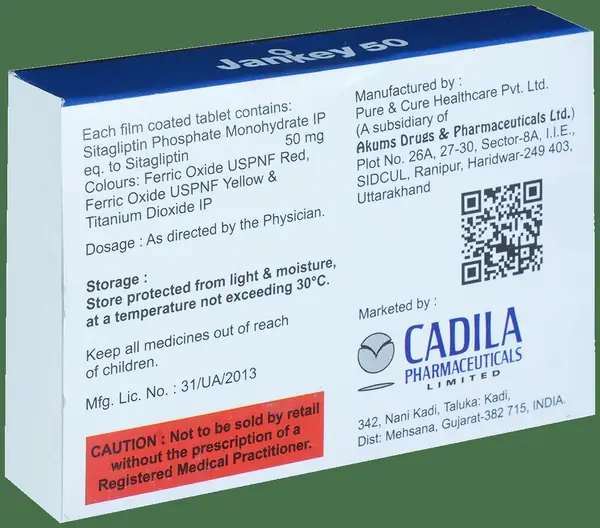 Jankey 50mg Tablet
