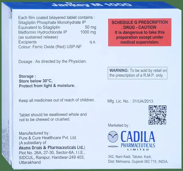 Jankey M 1000 Tablet SR
