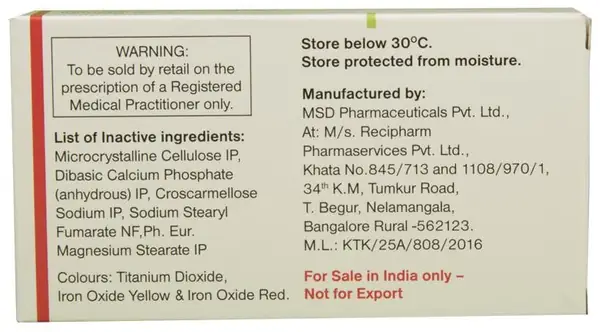 Januvia 100mg Tablet