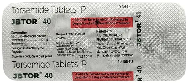 Jbtor 40mg Tablet