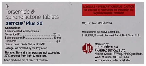 Jbtor Plus 20 Tablet